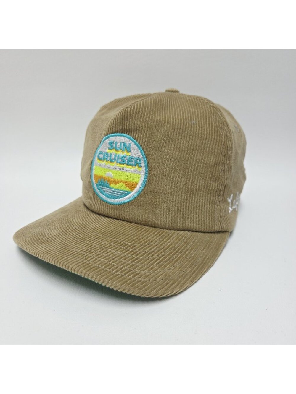 Lafavre Hat Adult Brown Corduroy SUN CRUISER Adjustable